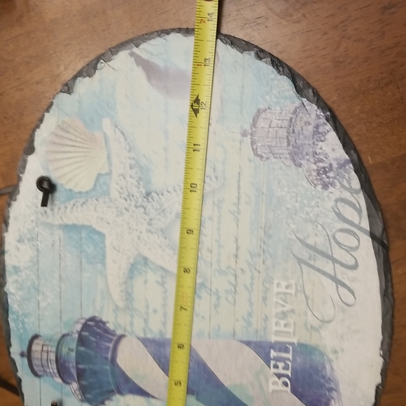 Nautical lighthouse slate sign - Picture 5 of 7